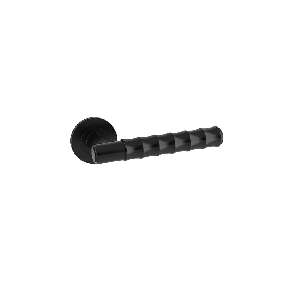 Carlisle Brass Bamboo Black Lever On Rose Handle AW225