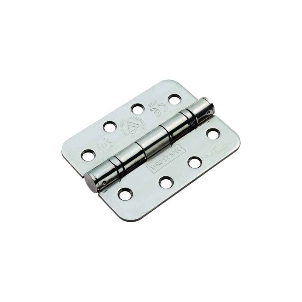 Carlisle Brass Bright Stainless Steel Radius Grade 13 CE Ball Bearing Hinge HIN1433/13BSS/R