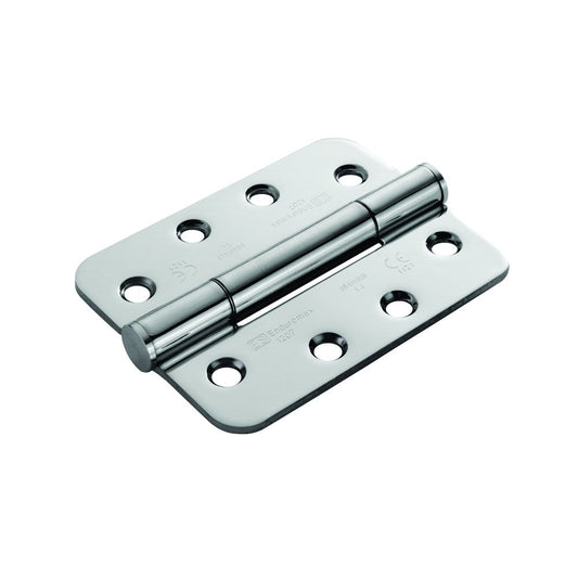 Carlisle Brass Bright Stainless Steel Radius Grade 14 Concealed Bearing Triple Knuckle Hinge H3N1207/14BSS/R