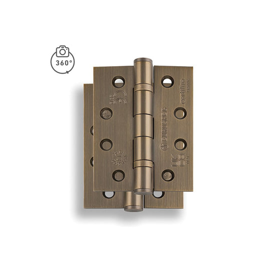 Carlisle Brass Bright Stainless Steel Square Grade 13 Ball Bearing P Hinge HIN1433P/13BSS