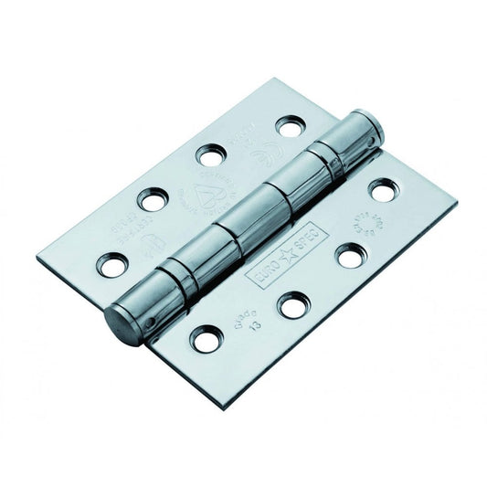 Carlisle Brass Bright Stainless Steel Square Grade 13 CE Ball Bearing Hinge HIN1433/13BSS