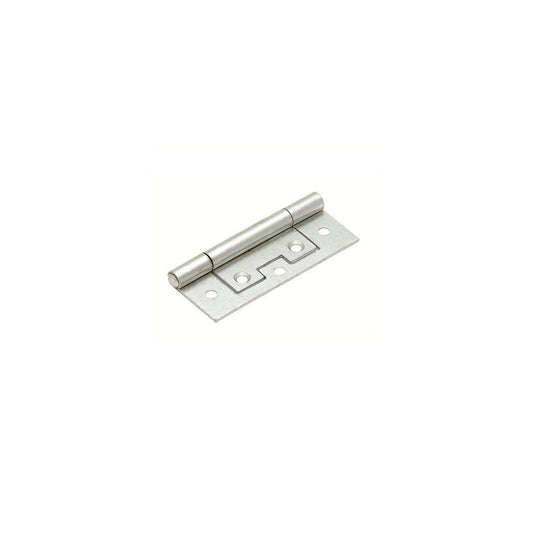 Carlisle Brass Bright Zinc Plated Flush Hinge 75mm IFL75ZP/BP