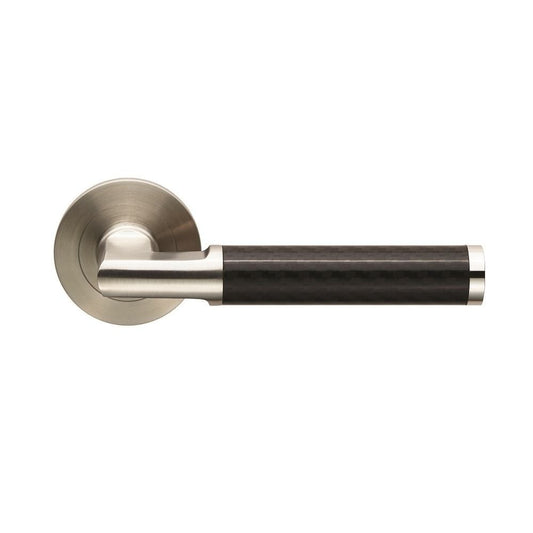 Carlisle Brass Carbon Fibre Lever on Threaded Rose SWL1118SSS