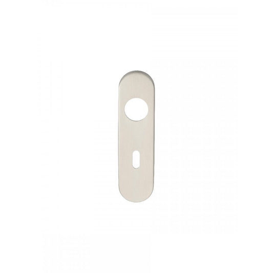 Carlisle Brass Cover Plates to Suit 304 Satin Stainless Steel Safety Lever and Straight Lever Backplate Radius Lever Key