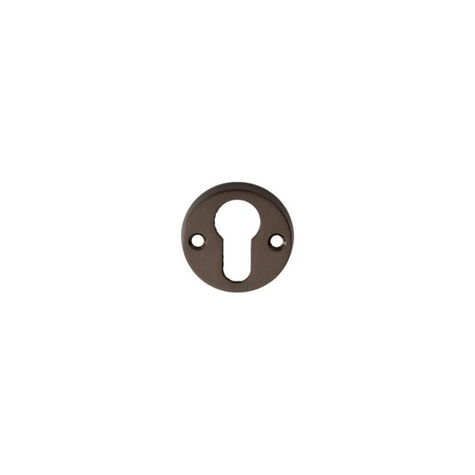 Carlisle Brass Dark Bronze Euro Profile Escutcheon AA145DB