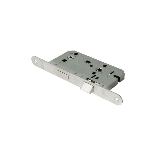 Carlisle Brass EASI-T Radius 55MM Bathroom Din Lock DLE7855WCSSS/R