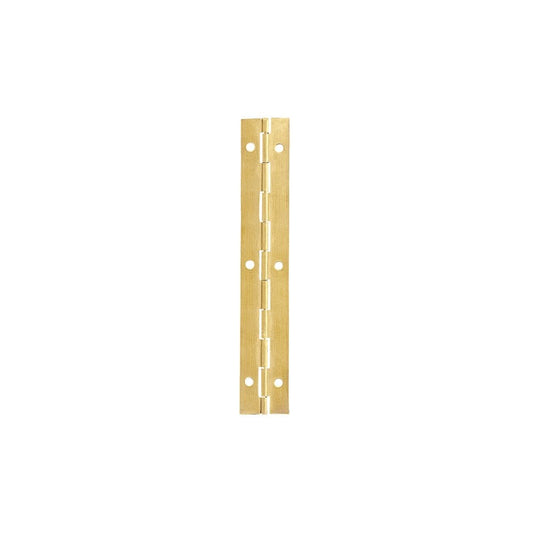 Carlisle Brass Electro Brassed Piano Hinges 25mmx1829mm (50 Pack) EBH1