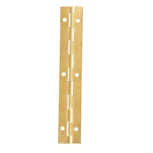Carlisle Brass Electro Brassed Piano Hinges 38mmx1829mm (50 Pack) EBH3