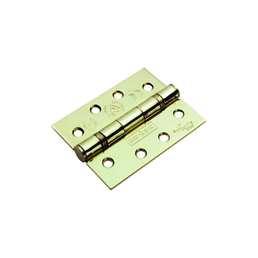Carlisle Brass Electro Brassed Square Grade 13 CE Ball Bearing Hinge HIN1433/13EBP