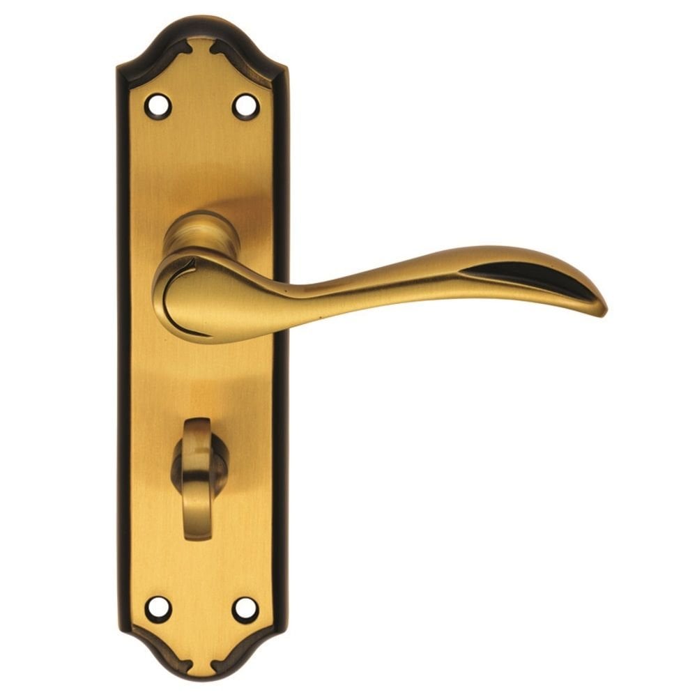 Carlisle Brass Florentine Bronze Bathroom 180mmx45mm Madrid Lever on Backplate DL192FB
