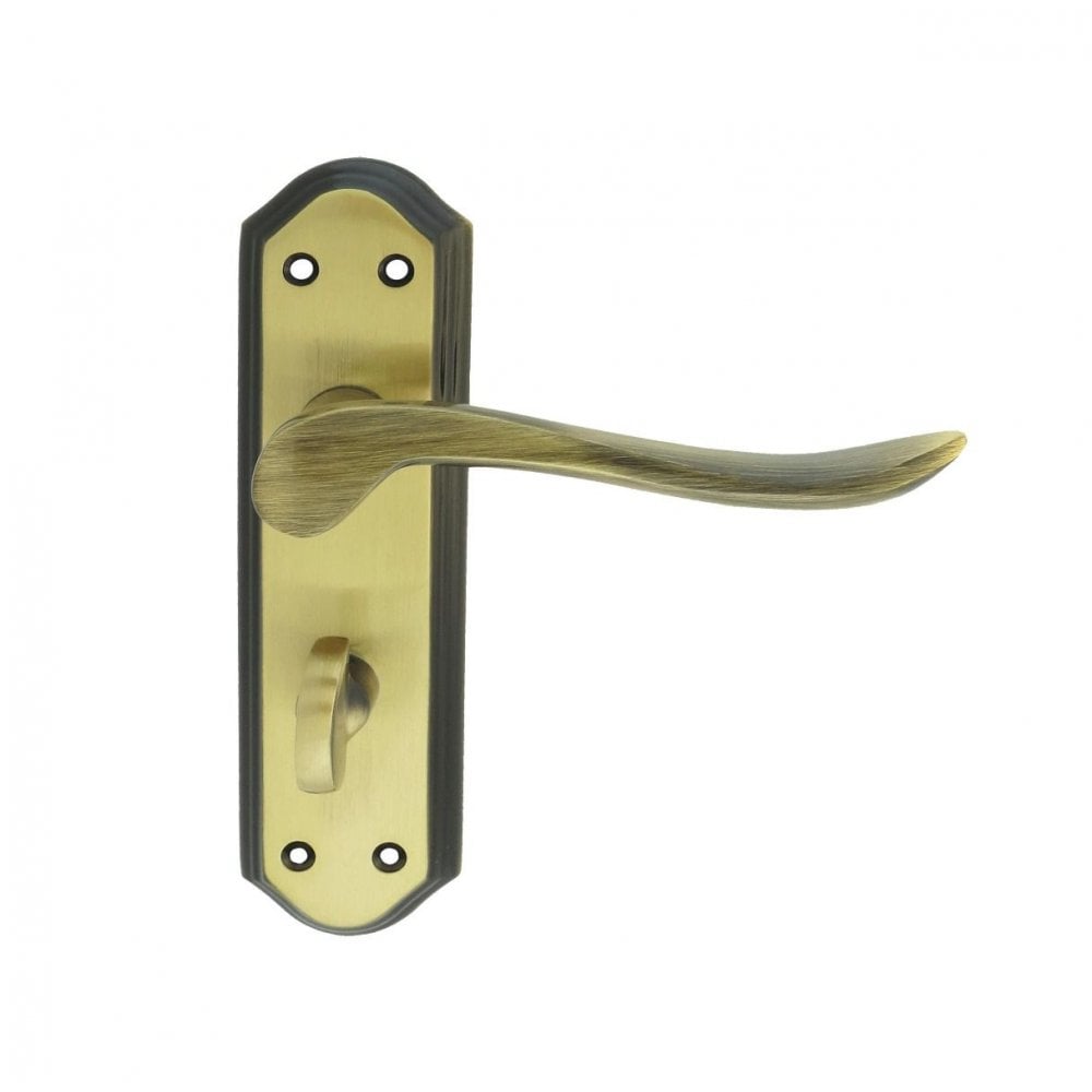 Carlisle Brass Florentine Bronze Bathroom Boxed Lytham Lever on backplate DL452FB