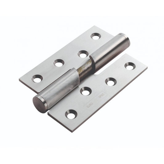 Carlisle Brass Left Rising Butt Hinge RBH1433LEF/SSS