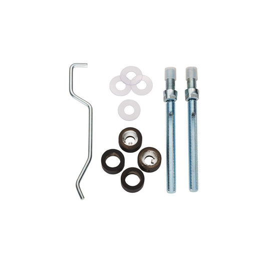 Carlisle Brass Matt Black Back To Back Fixing Pack 19mm D BBF1019MB