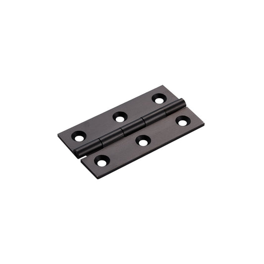 Carlisle Brass Matt Black Cabinet Hinge 64mmx35mmx2mm FTD800DMB