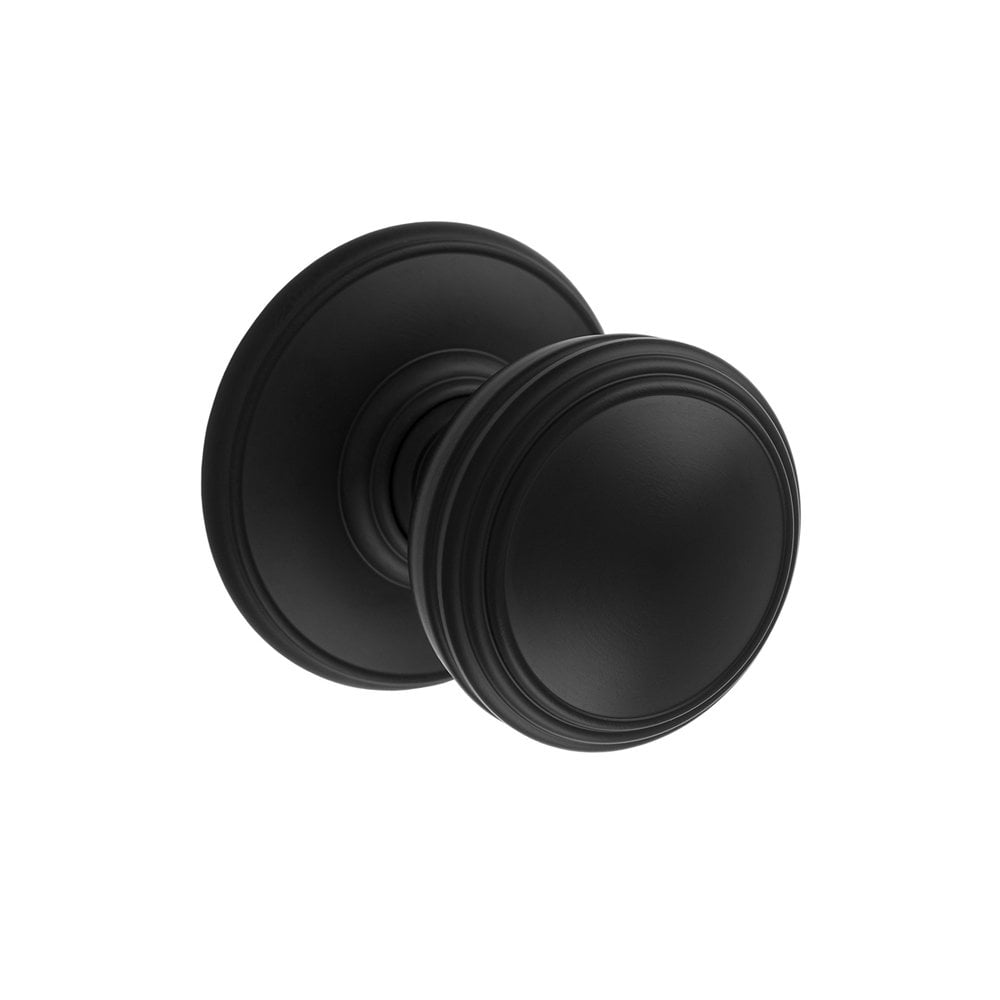 Carlisle Brass Matt Black Delamain Plain Knob DK35CMB