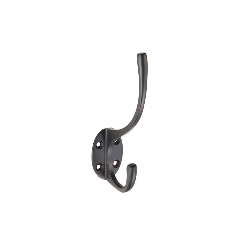 Carlisle Brass Matt Black Hat And Coat Hook AA25MB