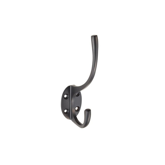Carlisle Brass Matt Black Hat And Coat Hook AA25MB