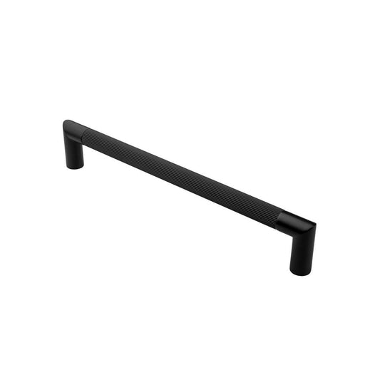 Carlisle Brass Matt Black Mitred Lines Pull Handle PH170BMB