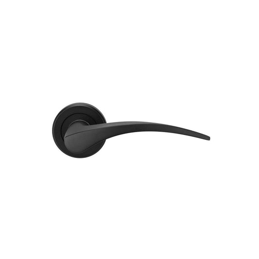 Carlisle Brass Matt Black Olivier Lever On Rose ZIN3112MB