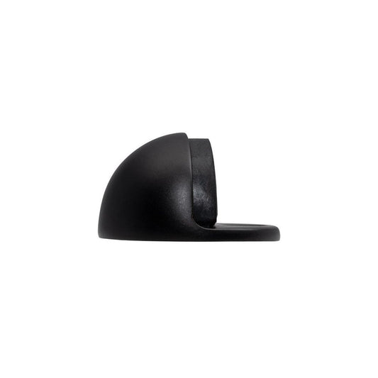 Carlisle Brass Matt Black Oval Floor Mounted Door Stop AA20MB