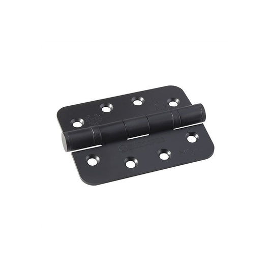 Carlisle Brass Matt Black Radius Grade 13 Ball Bearing P Hinge HIN1433P/13MB/R
