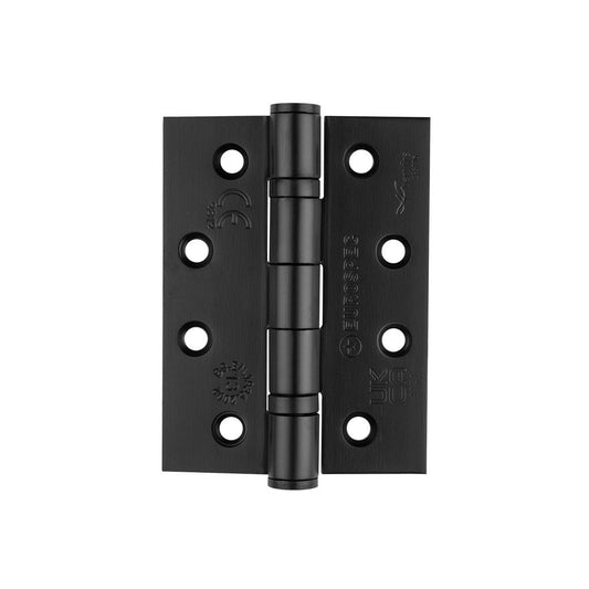 Carlisle Brass Matt Black Square Grade 13 Ball Bearing P Hinge HIN1433P/13MB