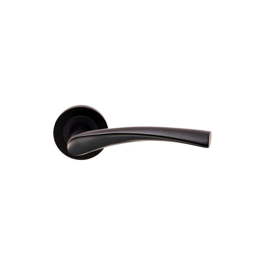 Carlisle Brass Matt Black SWL Breeze Lever on Rose SWL1121MB