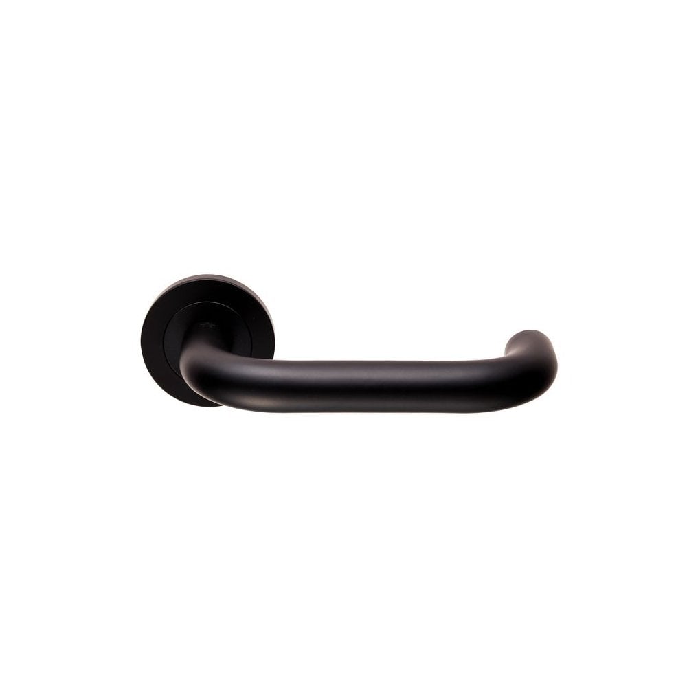 Carlisle Brass Matt Black SWL Nera Lever on Rose SWL1190MB