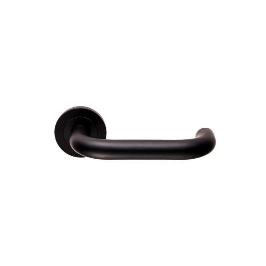 Carlisle Brass Matt Black SWL Nera Lever on Rose SWL1190MB