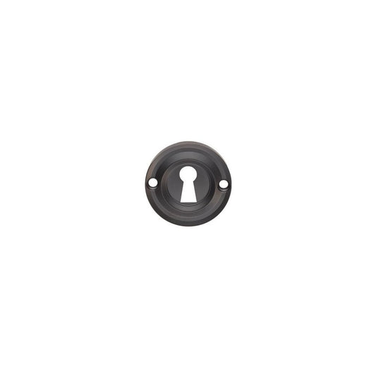 Carlisle Brass Matt Black Victorian Escutcheon AQ41MB