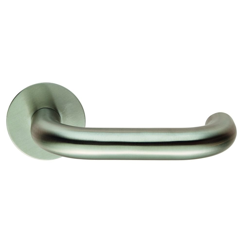 Carlisle Brass Nera Lever on Round Rose SWB1190SSS