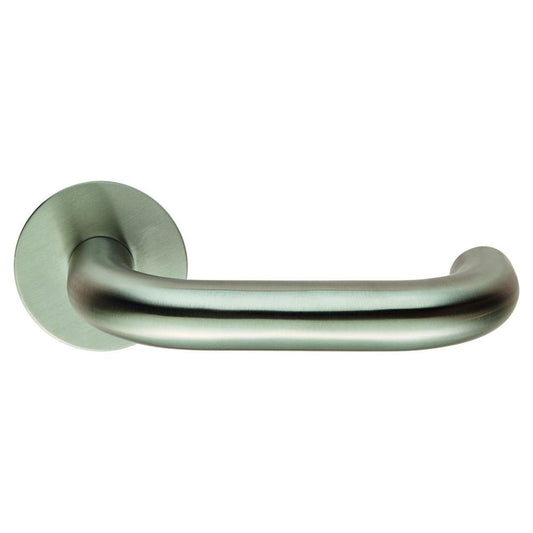 Carlisle Brass Nera Lever on Round Rose SWB1190SSS