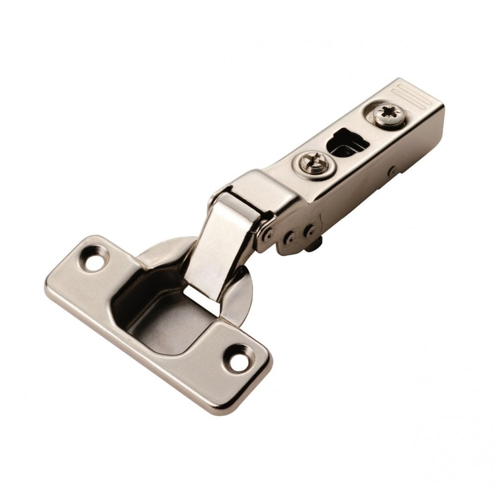 Carlisle Brass Nickel Plate Half Overlay Soft Close Hinges H4.100.35.20