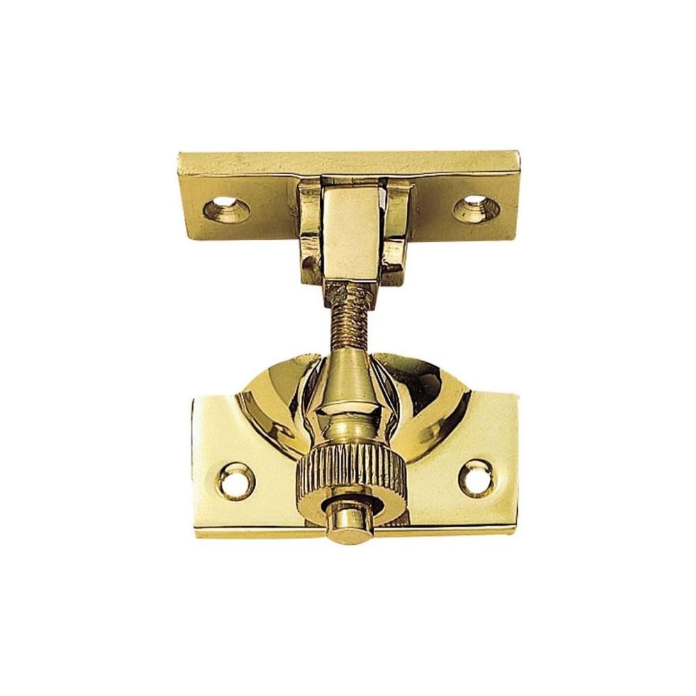 Carlisle Brass Polished Brass Brighton Pattern Sash Fastener AA41