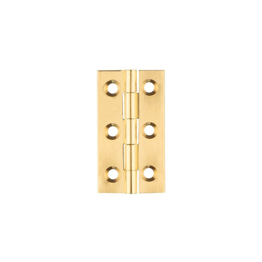Carlisle Brass Polished Brass Cabinet Hinge 50mmx28mm1.5mm FTD800C