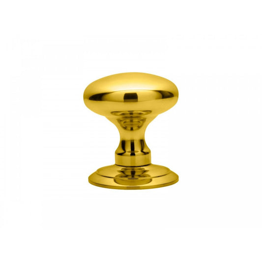 Carlisle Brass Polished Brass Ice Large Mortice Knob AC050