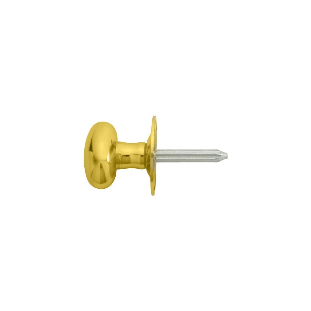 Carlisle Brass Polished Brass Oval Thumbturn AA33