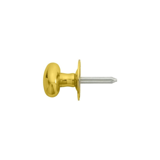 Carlisle Brass Polished Brass Oval Thumbturn AA33