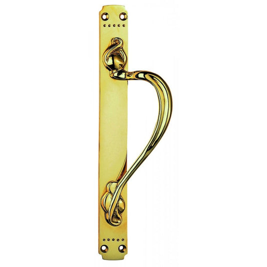 Carlisle Brass Polished Brass Right Hand Laurin Pull Handle PF109AR