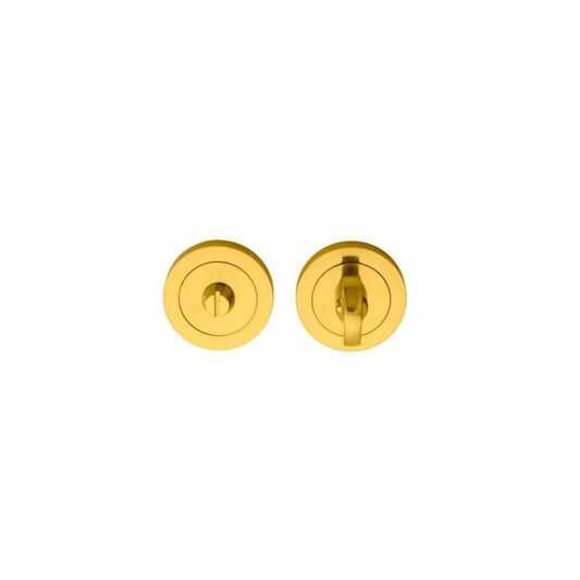 Carlisle Brass Polished Brass Thumbturn and Release AA12 (67MM SPINDLE)