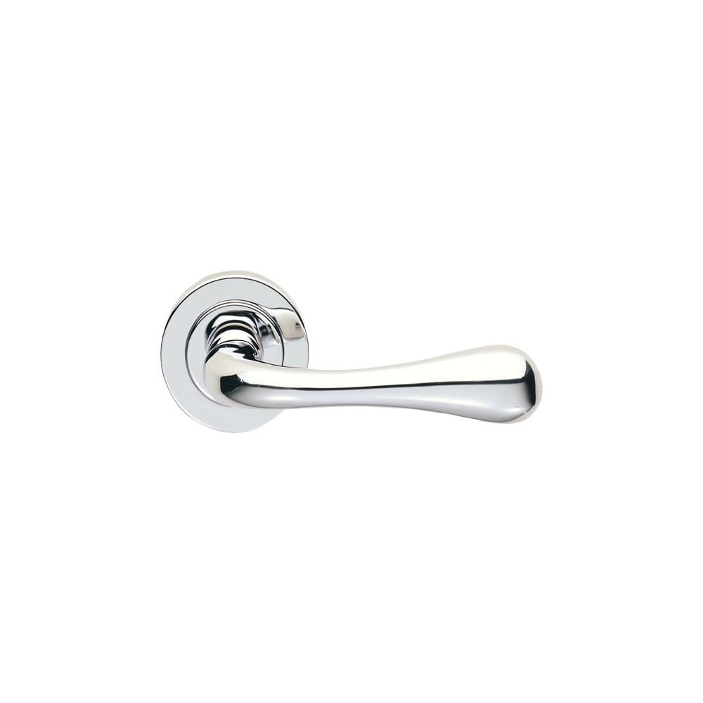 Carlisle Brass Polished Chrome Astro Lever On Round Rose AQ1CP
