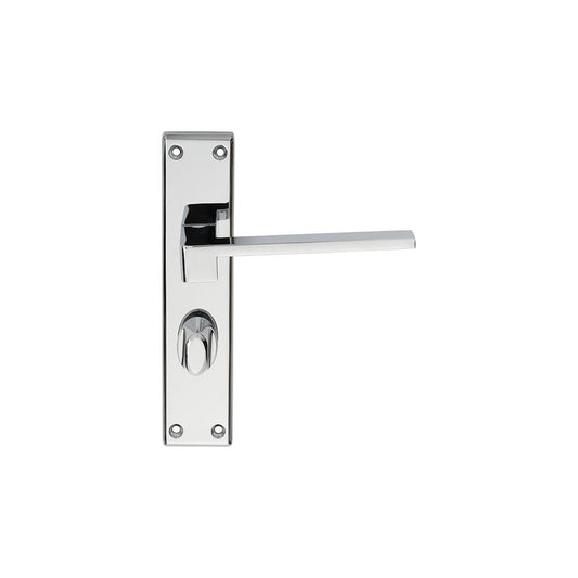 Carlisle Brass Polished Chrome Bathroom 180mmx40mm Equi Lever on Backplate SZM373CP