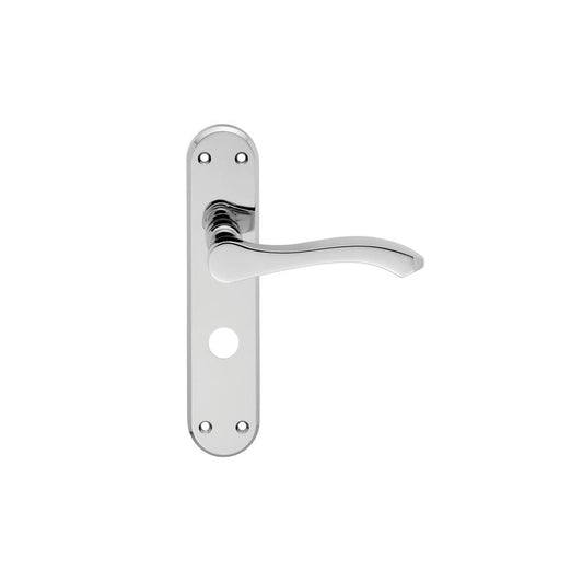 Carlisle Brass Polished Chrome Bathroom Ixion Lever on backplate SZM368CP/RP