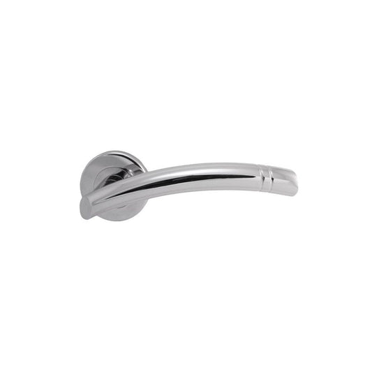 Carlisle Brass Polished Chrome Boxed Cuarenta Lever on Round Rose SZC340CP