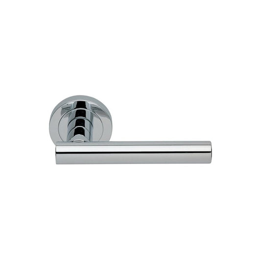 Carlisle Brass Polished Chrome Calla Lever On Round Rose AQ4CP