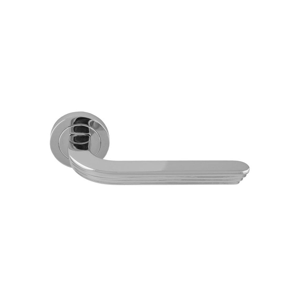 Carlisle Brass Polished Chrome Cloud Lever on Rose Handle CD5CP