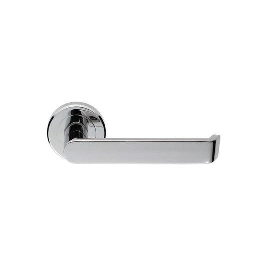 Carlisle Brass Polished Chrome Concept Lever on Round Rose Handle SZM220CP