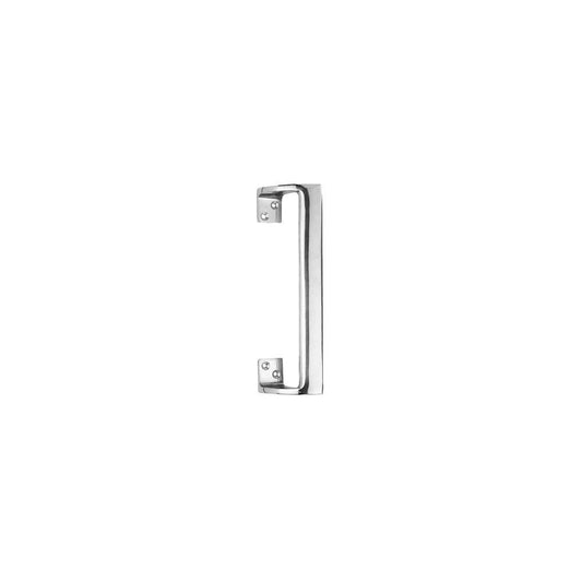 Carlisle Brass Polished Chrome Cranked Pull Handle 225mm Handle, 50mm Projection AA90CP