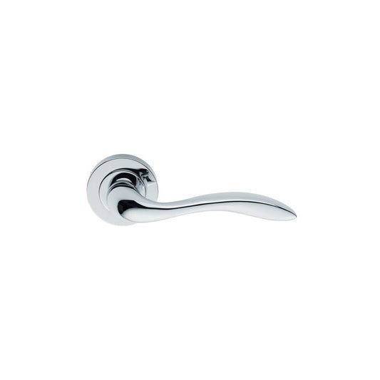 Carlisle Brass Polished Chrome Giava Lever on Round Rose Handle GI5CP