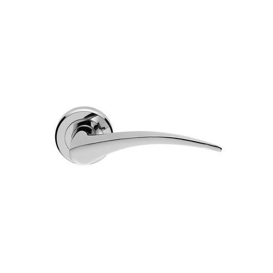 Carlisle Brass Polished Chrome Olivier Lever On Rose ZIN3112PC